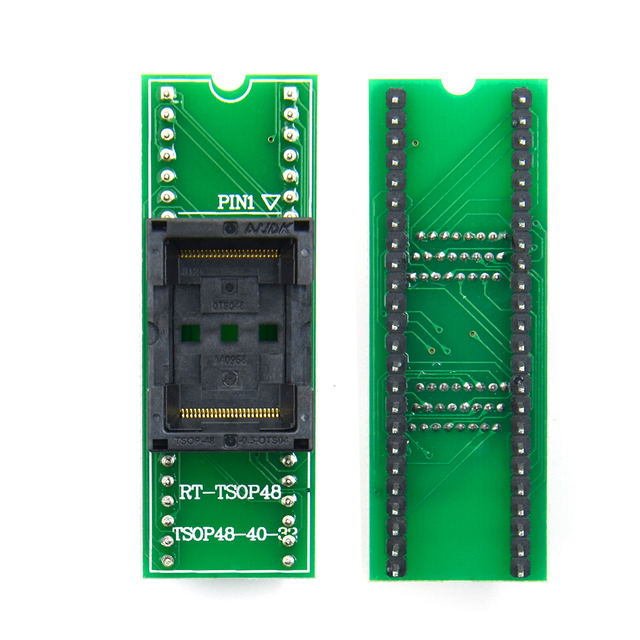 Adapter TSOP48 do DIP48 Upmely Original – gniazdo TSOP48 dla programatorów RT809F i RT809H Xeltek USB Smart Programmer, testowanie produktów - Wianko - 3