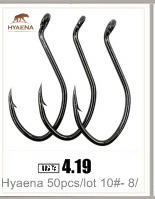 Hyaena Weedless Jig - 6 szt. głowka ołowiowa z gumową spódnicą na hak z Weedguard - przynęta na okonia - Wianko - 5