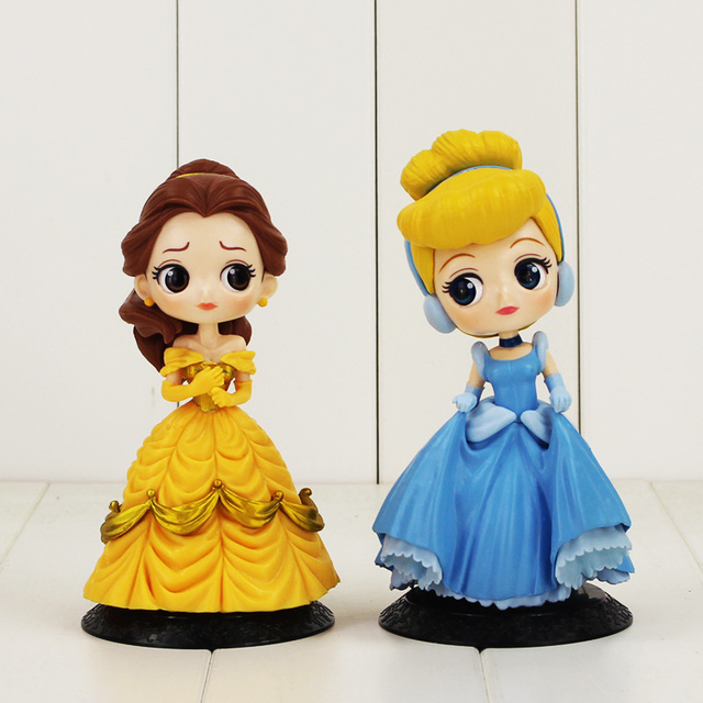 Figurki akcji księżniczek: Śnieżka, Belle, Kopciuszek, Alicja, Tinkerbell, Jasmine, Ariel - Syrenka, Zaplątani, Spanie, Piękny model zabawki - Wianko - 9