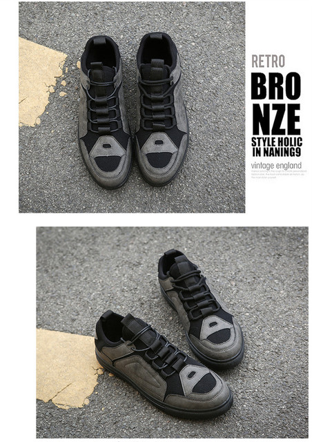 Markowe buty na deskorolkę dla mężczyzn 2018 - oddychająca siatka powietrzna, obuwie męskie, czarne - Wianko - 20