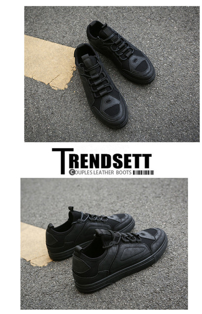Markowe buty na deskorolkę dla mężczyzn 2018 - oddychająca siatka powietrzna, obuwie męskie, czarne - Wianko - 17