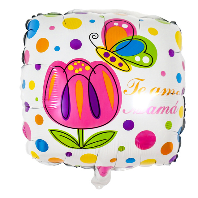 2 sztuki balonów aluminiowych na urodziny i Dzień Matki: okrągły, serce, kwadratowy, 18 cali - Wianko - 3