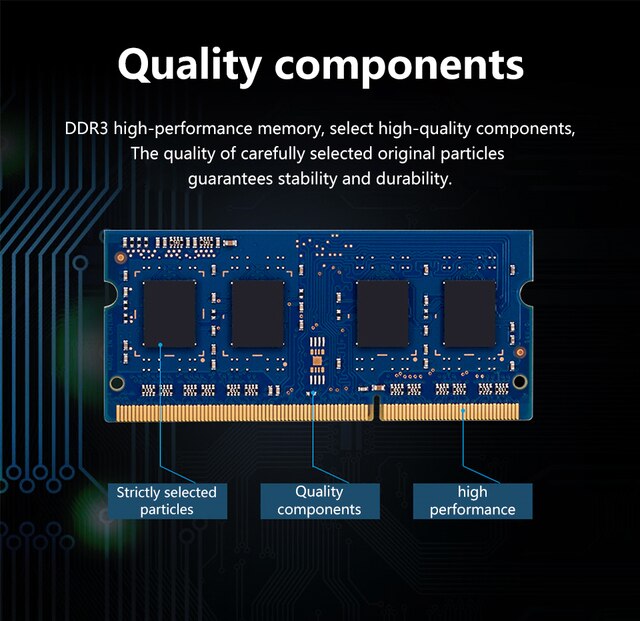 Pamięć RAM Lenovo DDR3/DDR4 SO-DIMM dla notebooka - 4GB/8GB/16GB/32GB, 1333MHz/1600MHz/2666MHz/3200MHz - Wianko - 4