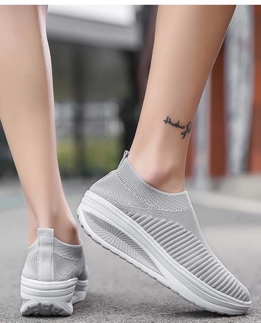Buty sneakersy koreańskie Chunky Woman Vulcanize Plus Size - damskie trampki z gumową podeszwą, dorywczo oddychające - Wianko - 3