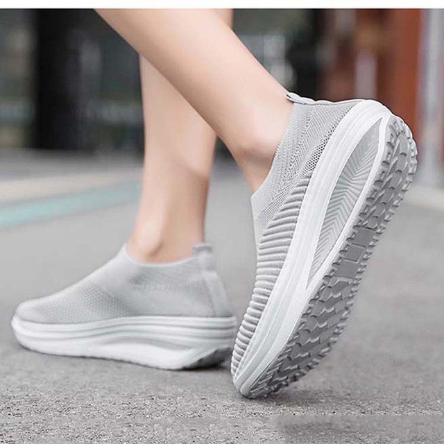 Buty sneakersy koreańskie Chunky Woman Vulcanize Plus Size - damskie trampki z gumową podeszwą, dorywczo oddychające - Wianko - 4