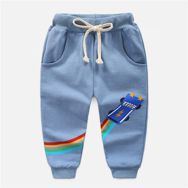 Spodnie legginsy dla dzieci dziewcząt Rainbow berbeć luźne 130/120/110/100 - Wianko - 5