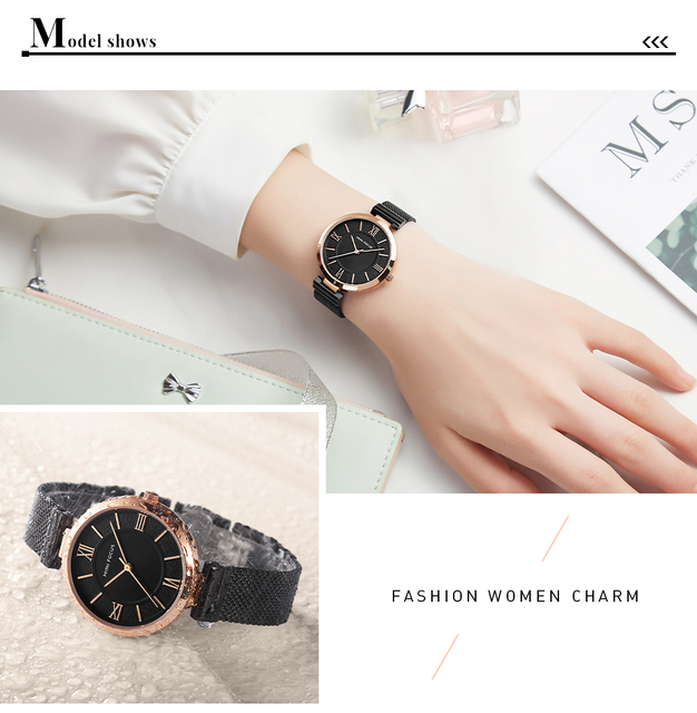 Nowy zegarek damski MINI FOCUS - kreatywny, wodoodporny, stal nierdzewna, w modnym opakowaniu - Wianko - 12