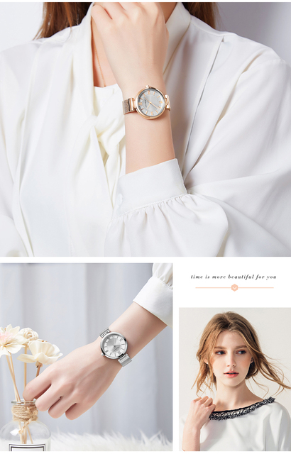 Nowy zegarek damski MINI FOCUS - kreatywny, wodoodporny, stal nierdzewna, w modnym opakowaniu - Wianko - 13