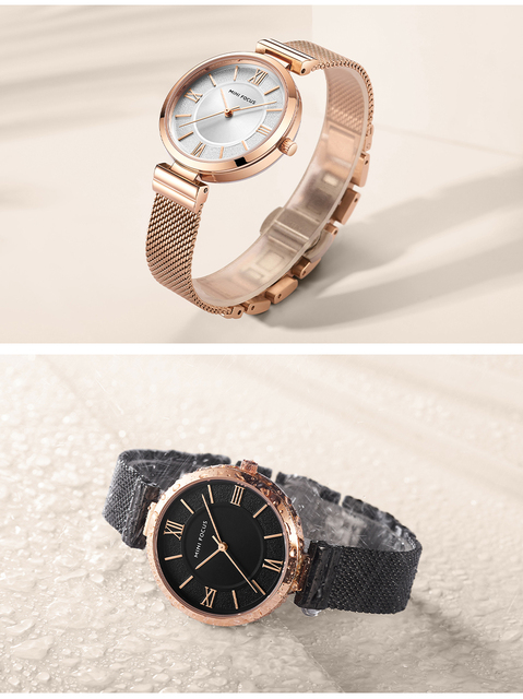 Nowy zegarek damski MINI FOCUS - kreatywny, wodoodporny, stal nierdzewna, w modnym opakowaniu - Wianko - 17