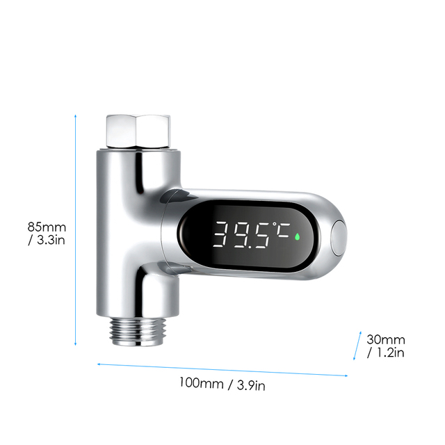 Termometr cyfrowy LED do wody - Monitor temperatury wody w kąpieli i prysznicu - Wianko - 17