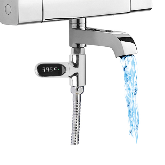 Termometr cyfrowy LED do wody - Monitor temperatury wody w kąpieli i prysznicu - Wianko - 10