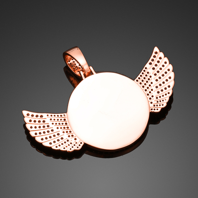 Naszyjnik skrzydła anioła z luksusowego kryształu, personalizowany, dostępny w 3 kolorach - Wianko - 11
