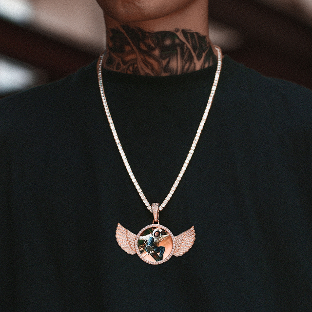 Naszyjnik skrzydła anioła z luksusowego kryształu, personalizowany, dostępny w 3 kolorach - Wianko - 20