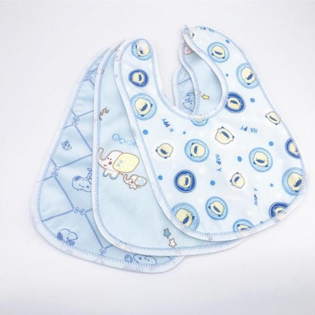 15 sztuk wodoodpornych śliniaków dla niemowląt - dziewczęcych i chłopięcych ubranek do karmienia noworodka - Wianko - 2