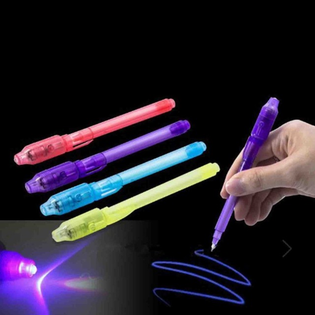 Długopis z niewidocznym atramentem - Secrect wiadomość, magiczne światło, ultrafioletowe pióro - Wianko - 8