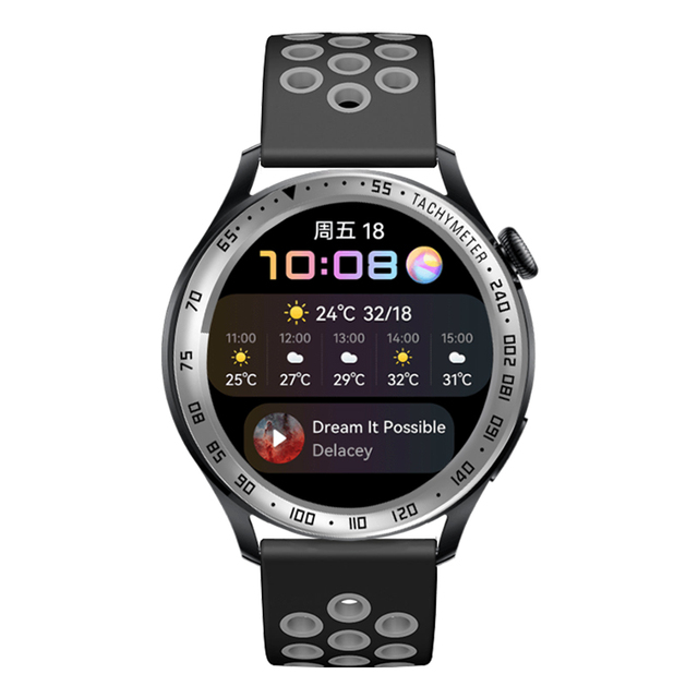 Zegarek Huawei 3 Smartwatch Pierścień Bezel Stal Nierdzewna Odporna na Zarysowania - Wianko - 23