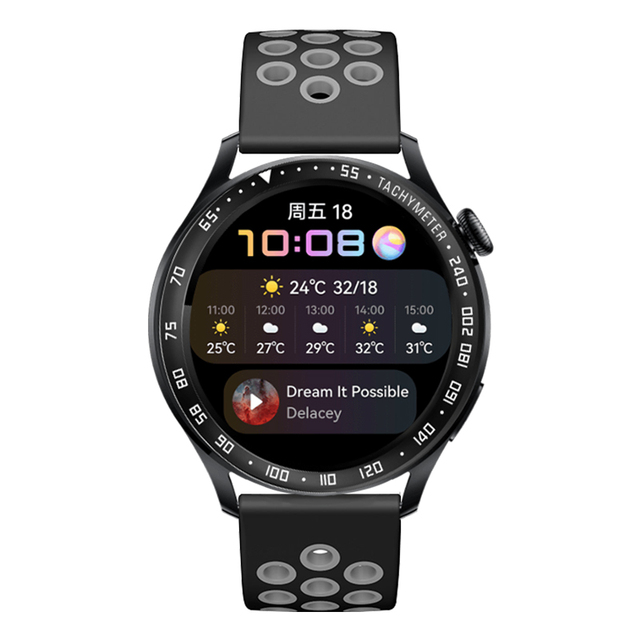 Zegarek Huawei 3 Smartwatch Pierścień Bezel Stal Nierdzewna Odporna na Zarysowania - Wianko - 19