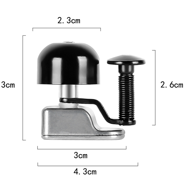 Dzwonek rowerowy Mini MTB górska droga klakson sygnał dźwiękowy bezpieczeństwo akcesoria - Wianko - 11