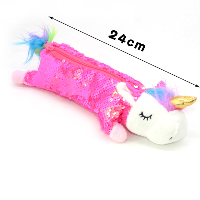 Pluszowy piórnik zwierząt Astuccio Kawaii Papeleria Etui penen dzieci Plumier Fille trousse scolaire Stylo School Estuche Dog.Pluszowy piórnik dziecięcy z motywem zwierząt - estetyczny i praktyczny - Wianko - 31