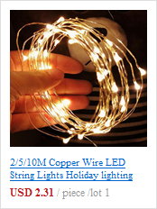 1M 2M 5M 10M mikro miedź drutu łańcuch lampek LED na baterię - światełka girlanda bożenarodzeniowe do dekoracji na przyjęcie (5z) - Wianko - 24