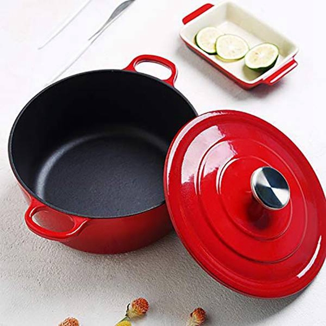 Pokrętło gałka pokrywki do holenderskiego piekarnika - 6 sztuk, stal nierdzewna, wymiana dla Le Creuset/Aldi/Lodge - Wianko - 2