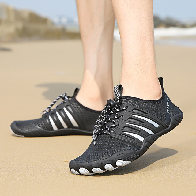 Unisex buty do sportów wodnych: elastyczne, szybkie, suche, antypoślizgowe, oddychające buty wędkarskie, do surfingu i na plażę - Wianko - 50