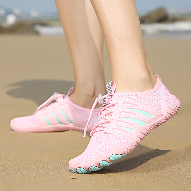 Unisex buty do sportów wodnych: elastyczne, szybkie, suche, antypoślizgowe, oddychające buty wędkarskie, do surfingu i na plażę - Wianko - 48