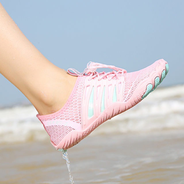 Unisex buty do sportów wodnych: elastyczne, szybkie, suche, antypoślizgowe, oddychające buty wędkarskie, do surfingu i na plażę - Wianko - 55