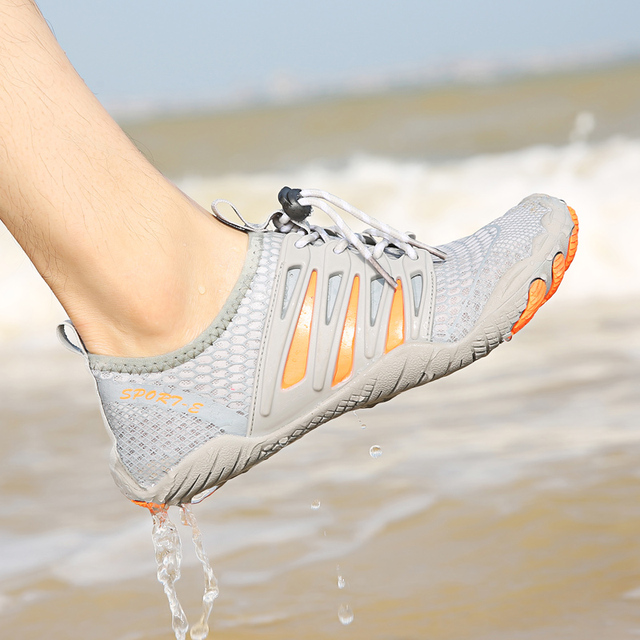 Unisex buty do sportów wodnych: elastyczne, szybkie, suche, antypoślizgowe, oddychające buty wędkarskie, do surfingu i na plażę - Wianko - 59