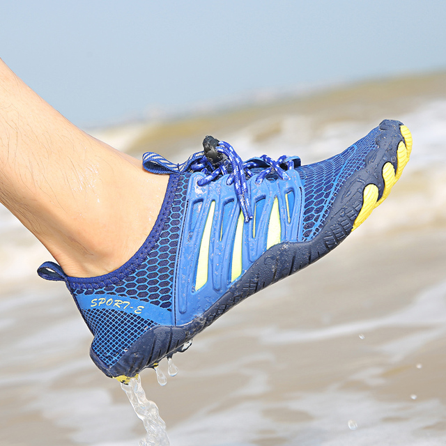 Unisex buty do sportów wodnych: elastyczne, szybkie, suche, antypoślizgowe, oddychające buty wędkarskie, do surfingu i na plażę - Wianko - 58