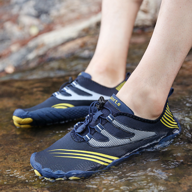 Unisex buty do sportów wodnych: elastyczne, szybkie, suche, antypoślizgowe, oddychające buty wędkarskie, do surfingu i na plażę - Wianko - 31