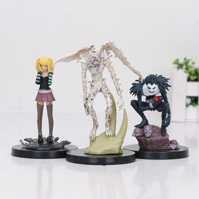 Figurka Anime Death Note, L, Ryuk, Rem, Misa Amane, PVC, Vinyl, kolekcja lalkek, modele - Wianko - 8