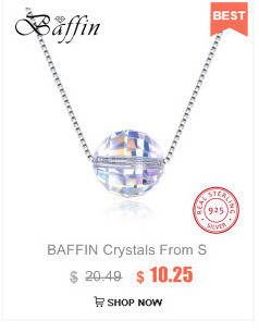 Bransoletka z koralikami BAFFIN Charm z kryształami Swarovskiego - luksusowe kamienie Strand bransoletka dla kobiet - Wianko - 8