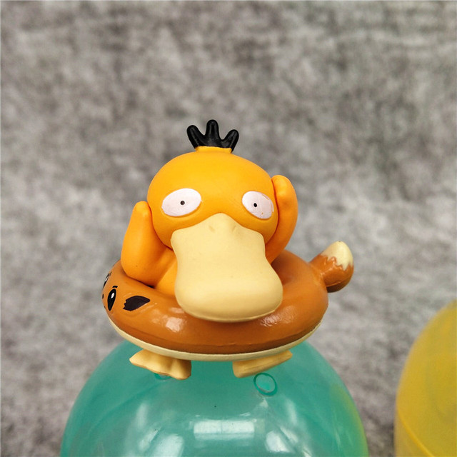 Zestaw figurkowych lalek Pokemon Monster Anime: Pikachu, Piplup, Psyduck, Slowbro, sowa Eevee - 6 sztuk - Wianko - 6