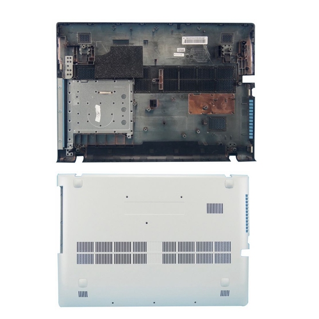 Nowa dolna podstawa pokrywa do laptopa Lenovo Ideapad Z510, czarna/biała (AP0T2000900/AP0T2000110) - Wianko - 2