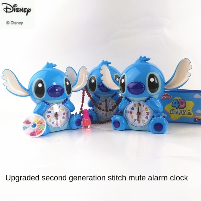 Zegar cyfrowy Disney 2021 dla dzieci w kreatywnym, ślicznym designie - budzik z rozmową i gwiazdą - Wianko - 3