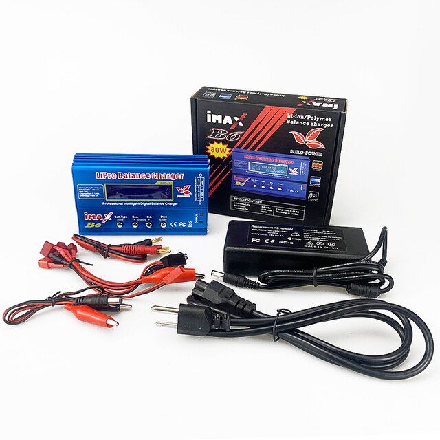 IMAX B6 B6AC B3 B3 Pro Adapter ładowarka 80W do baterii Lipo Lipro Turnigy dla helikopterów RC - Wianko - 1