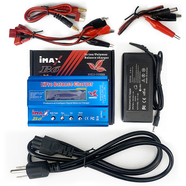 IMAX B6 B6AC B3 B3 Pro Adapter ładowarka 80W do baterii Lipo Lipro Turnigy dla helikopterów RC - Wianko - 2