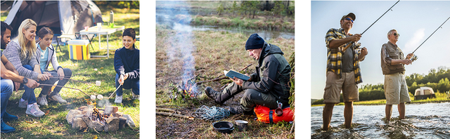 Zestaw survivalowy i narzędziowy do campingowego przetrwania 32w1 - idealny prezent dla aktywnych mężczyzn, zainteresowanych wędkarstwem, polowaniem i spędzaniem czasu na świeżym powietrzu - Wianko - 1