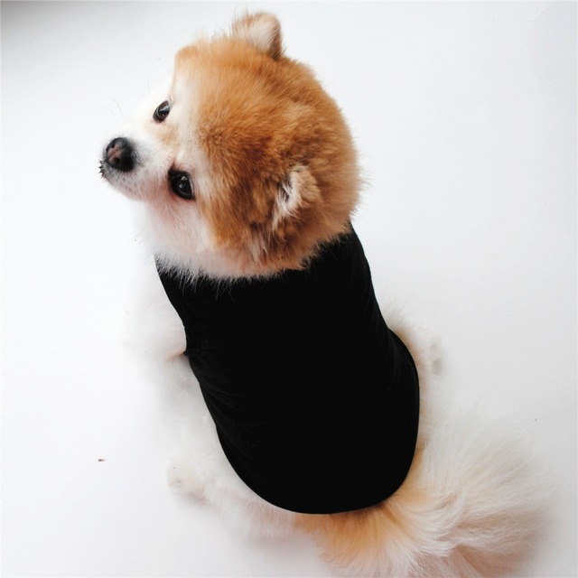 Kamizelka dla psa solidnego koloru - ubranie dla małego psa rasy Yorkshire Terrier - Wianko - 11