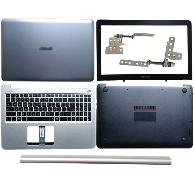Laptop ASUS K501 15.6 LCD, pokrywa tylna, przednia ramka, zawiasy skrzynki - Wianko - 11