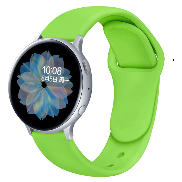 Pasek do zegarka Samsung 20MM Smartwatch Correa Silikonowy Galaxy 44mm 40mm 42mm 46mm - Wianko - 6