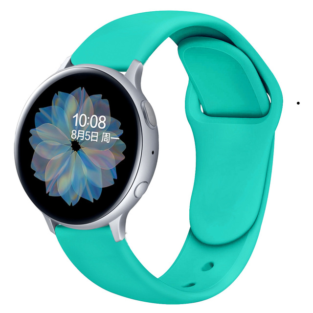Pasek do zegarka Samsung 20MM Smartwatch Correa Silikonowy Galaxy 44mm 40mm 42mm 46mm - Wianko - 8