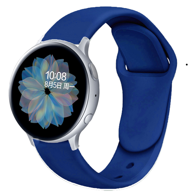 Pasek do zegarka Samsung 20MM Smartwatch Correa Silikonowy Galaxy 44mm 40mm 42mm 46mm - Wianko - 10