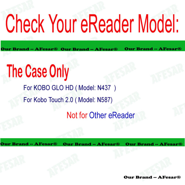 Pu skórzana okładka na czytnik książek Kobo Glo HD 6.0 cala (Model: N437) - Wianko - 1