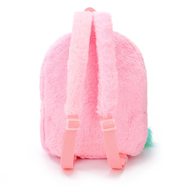 Plecak zimowy dla dzieci z cekinami 3D - jednorożec pluszowy - Wianko - 46