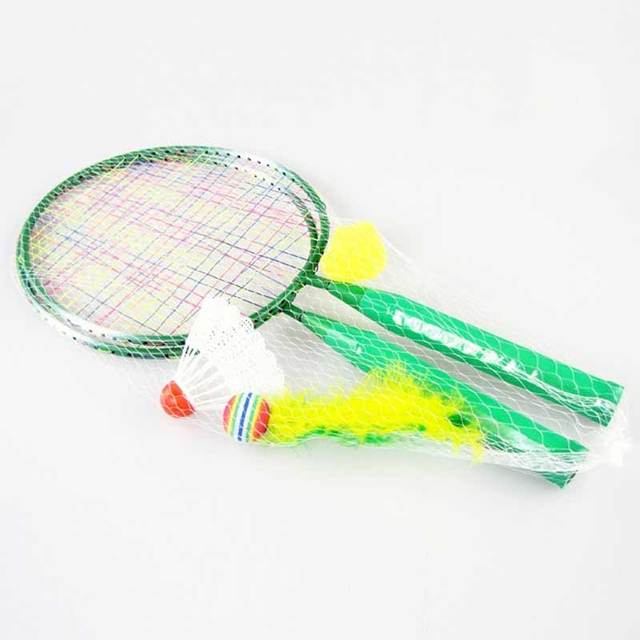 Młodzieżowe rakiety do badmintona dla dzieci, garnitur sportowy z motywem kreskówkowym - zabawka dla dzieci - Wianko - 7