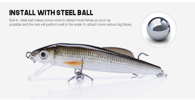 Przynęta wobler VTAVTA 4g 6cm - ryby: pstrąg, szczupak - Pesca - Wianko - 4