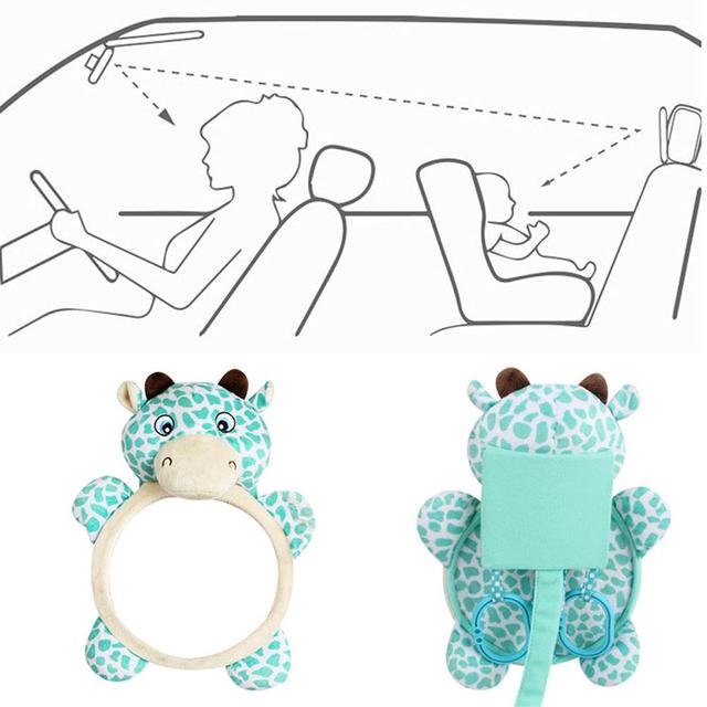 Lusterko wsteczne regulowane do samochodu dla dzieci z tylnym podłokietnikiem i regulacją, Cute Baby - Wianko - 17