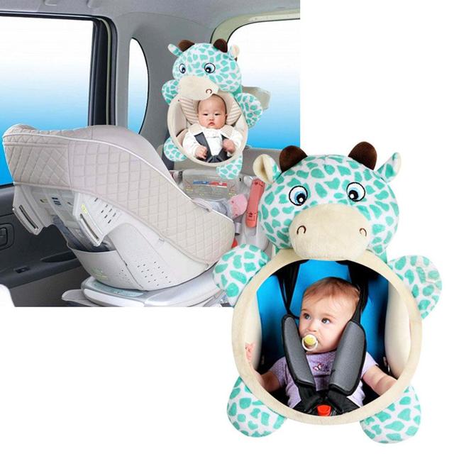 Lusterko wsteczne regulowane do samochodu dla dzieci z tylnym podłokietnikiem i regulacją, Cute Baby - Wianko - 16